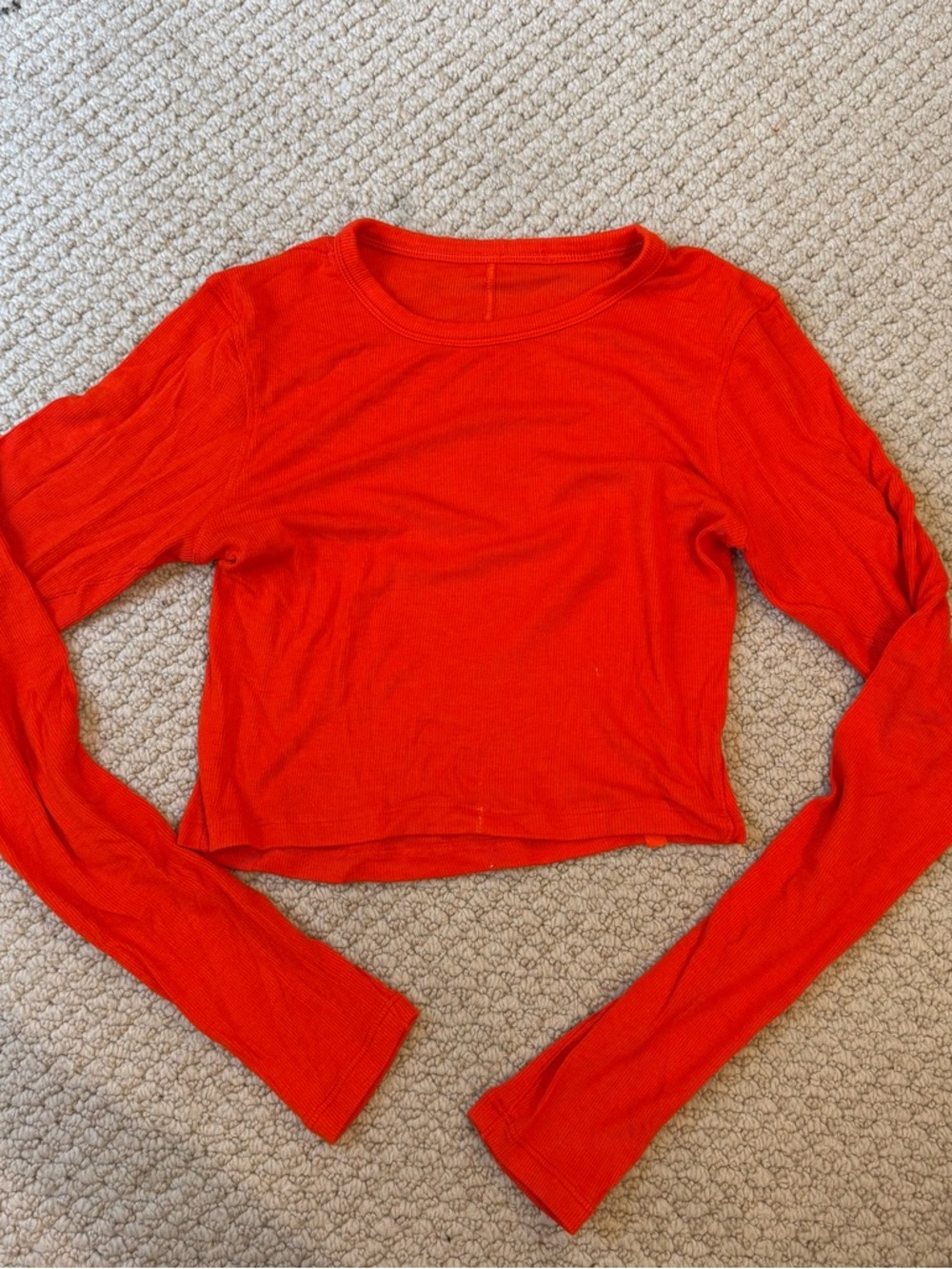 Lululemon Hold Tight Long Sleeve Crop